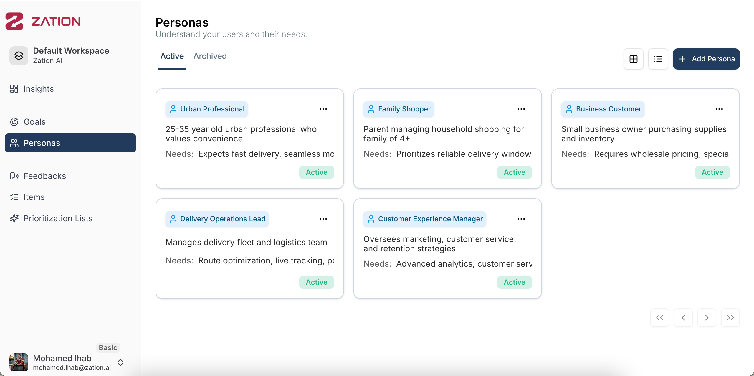 Stakeholder Dashboard